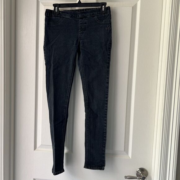 Southpole Jeans Womens Medium Denim Skinny Stretch Dark Wash Pull On Jeggings - Picture 1 of 11